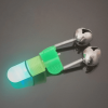 10 pcs LED Night Fishing Bite Bait Alarm 2 Bells Light Rod Tip Clip Alert Ring