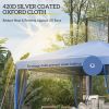 10' x 10' Pop Up Canopy Tent with Netting, Instant Gazebo, Screen House Room with Carry Bag, Height Adjustable, for Outdoor, Garden, Patio, Camping