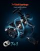 Rod and Fishing Reel Combo, IM6 Carbon Fiber Spinning Rod and Reel Combo, Bass Fishing Pole with 6.5 ft Two-Piece Rods, 7+1 Ball Bearings, EVA Handle