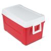 48 QT Laguna Ice Chest Cooler, Red