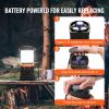 LED Camping Lantern, All-in-one, 1000LM, 360° Illumination, 4 Lighting Modes, Battery Powered Light, Outdoor Robust Flashlight, Built to Last Light