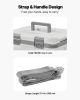 Portable Cooler, 21 QT Hard Cooler with Ice Retention, Heavy-Duty Handles and Strap, Lightweight Rigid Material Insulated Portable Cooler