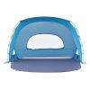 Beach Tent Sun Shelter for 6 Person, UPF 50+ Protection, Portable Sun Shade Canopy with Carrying Bag & Sand Pockets