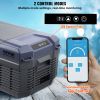 Car Refrigerator, 12 Volt Car Refrigerator Fridge, 15 L Single Zone Portable Freezer, -4-68 F Adjustable Range