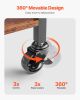 Fishing Rod Holder for 12-Rods, Mobile Fishing Pole Rack Cart with Wheels, Fish Gear Equipment Organizer for Garage Home Indoor Use