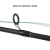 multi-purpose casting and spinning rod, carbon fiber design, with guide ring, ergonomic handle, suitable for seawater, light and sensitive